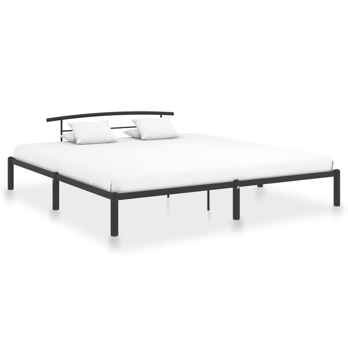 Cadru de pat, negru, 180 x 200 cm, metal - WALTI WALTI