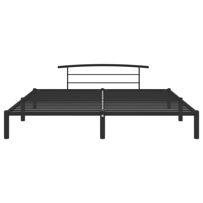 Cadru de pat, negru, 180 x 200 cm, metal - WALTI WALTI