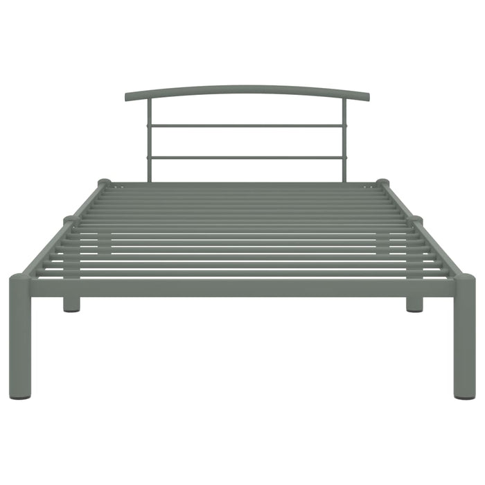 Cadru de pat, gri, 90 x 200 cm, metal - WALTI WALTI