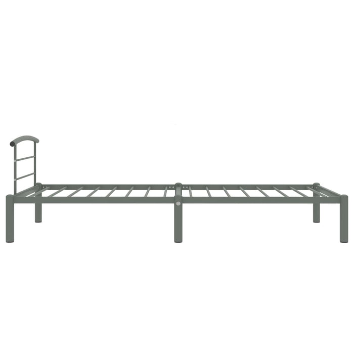 Cadru de pat, gri, 90 x 200 cm, metal - WALTI WALTI