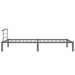 Cadru de pat, gri, 90 x 200 cm, metal - WALTI WALTI
