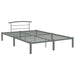 Cadru de pat, gri, 160 x 200 cm, metal - WALTI WALTI