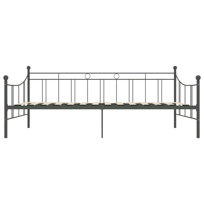 Cadru de pat, gri, 90 x 200 cm, metal - WALTI WALTI