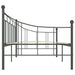Cadru de pat, gri, 90 x 200 cm, metal - WALTI WALTI