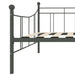 Cadru de pat, gri, 90 x 200 cm, metal - WALTI WALTI