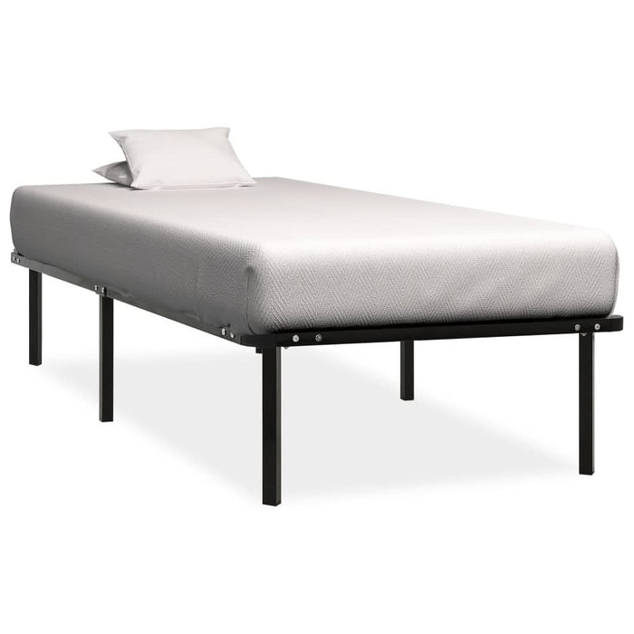 Cadru de pat, negru, 100 x 200 cm, metal - WALTI WALTI