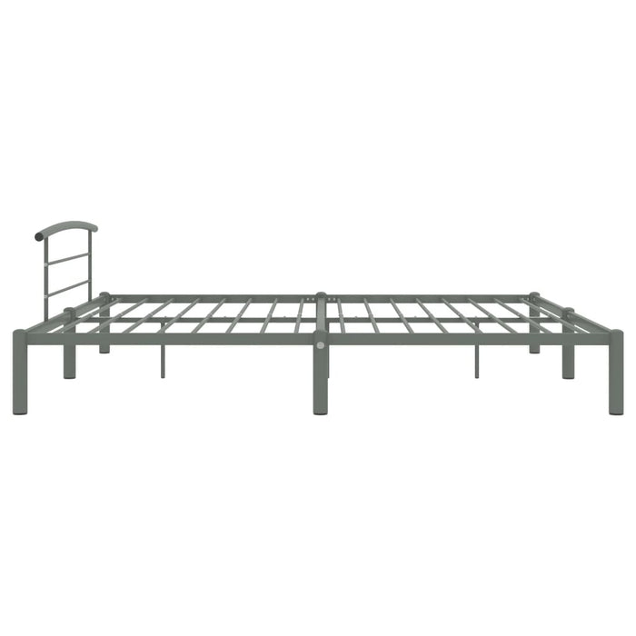Cadru de pat, gri, 200 x 200 cm, metal - WALTI WALTI