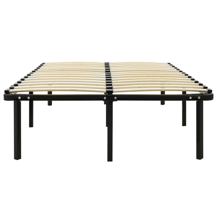 Cadru de pat, negru, 200 x 200 cm, metal - WALTI WALTI