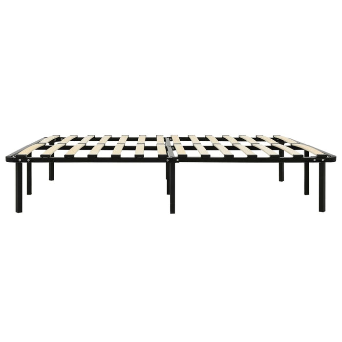 Cadru de pat, negru, 200 x 200 cm, metal - WALTI WALTI