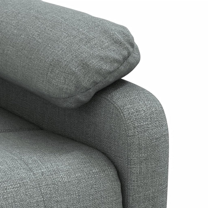 Fotoliu rabatabil, gri închis, material textil - WALTI WALTI