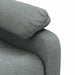 Fotoliu rabatabil, gri închis, material textil - WALTI WALTI