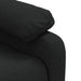 Fotoliu rabatabil, negru, material textil - WALTI WALTI