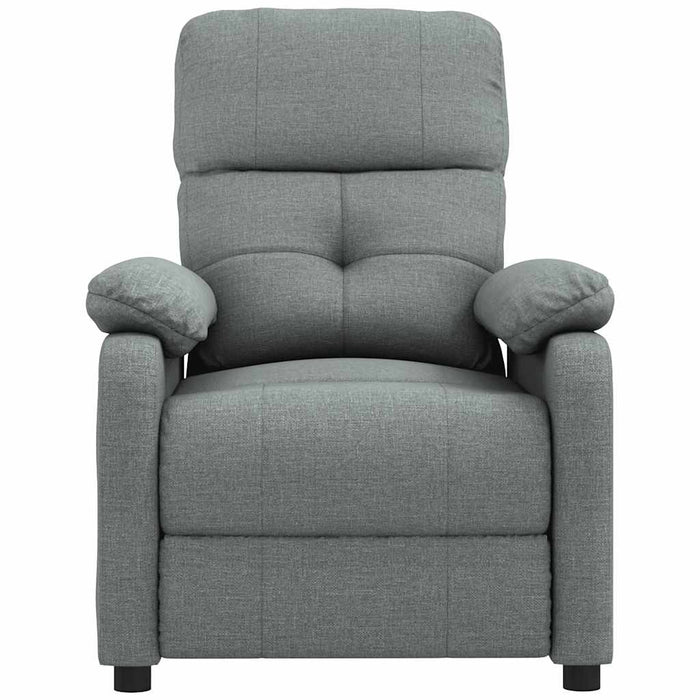 Fotoliu de masaj, gri închis, material textil WALTI