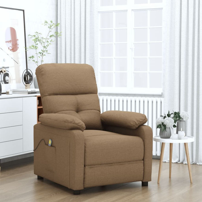 Fotoliu de masaj, maro, material textil - WALTI WALTI