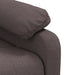Fotoliu de masaj, maro închis, material textil - WALTI WALTI