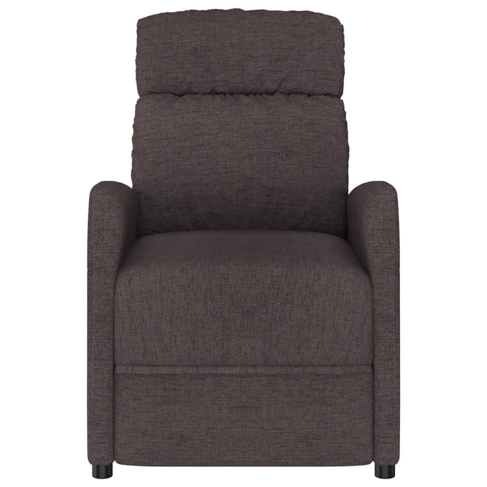 Fotoliu de masaj, maro închis, material textil WALTI