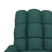 Fotoliu rabatabil, verde închis, material textil - WALTI WALTI