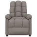 Fotoliu rabatabil, gri taupe, material textil - WALTI WALTI