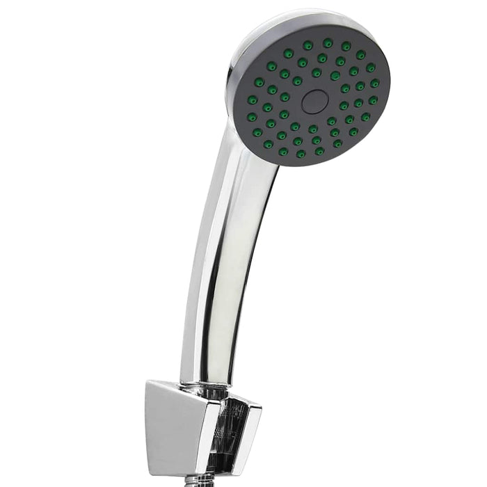 Baterie mixer, cu duș de mână și set de robinet & furtun, crom WALTI