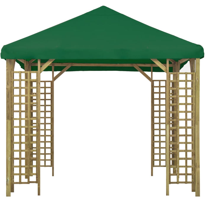 Pavilion, verde, 3 x 3 m (310032+47708) WALTI
