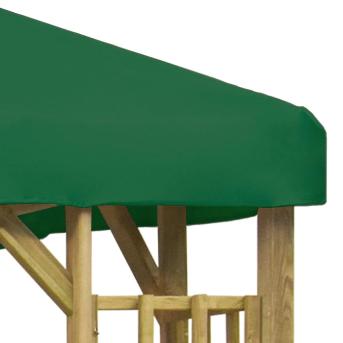 Pavilion, verde, 3 x 3 m (310032+47708) WALTI