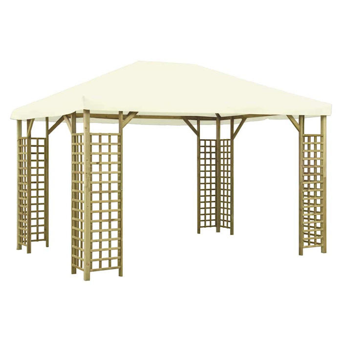 Pavilion, crem, 4 x 3 m (310033+47713) WALTI