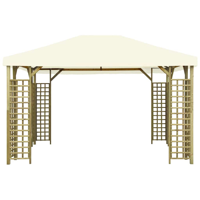 Pavilion, crem, 4 x 3 m (310033+47713) WALTI