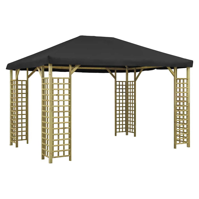 Pavilion, antracit, 4 x 3 m (310033+47717) WALTI