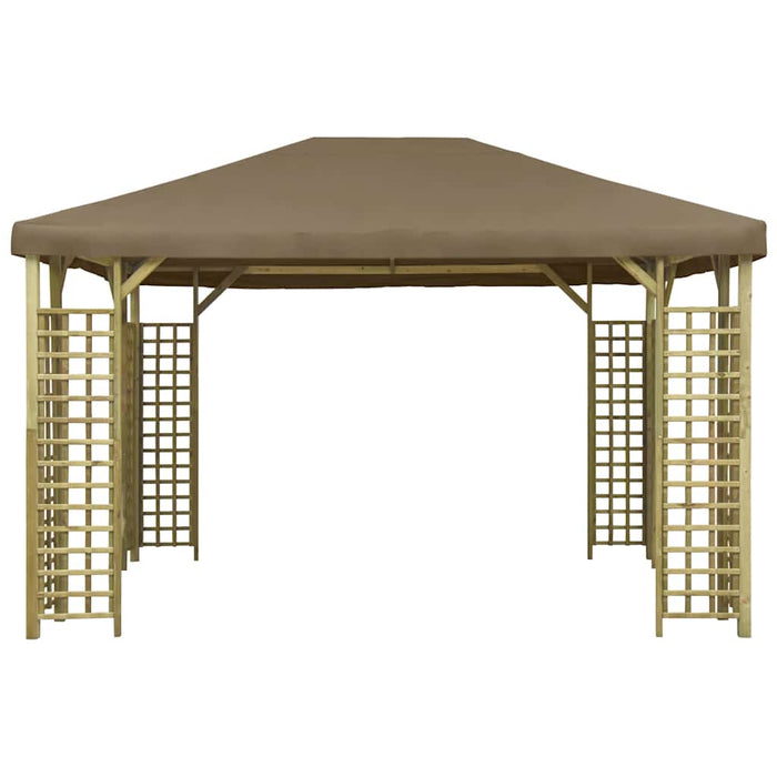 Pavilion, gri taupe, 4 x 3 m (310033+46623) WALTI