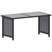 Set mobilier de grădină cu perne, 8 piese, antracit, poliratan - WALTI WALTI