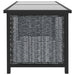 Set mobilier de grădină cu perne, 8 piese, antracit, poliratan - WALTI WALTI