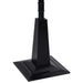 Felinar stradal cu moș Crăciun, negru/roșu, 81x40x188 cm PVC - WALTI WALTI