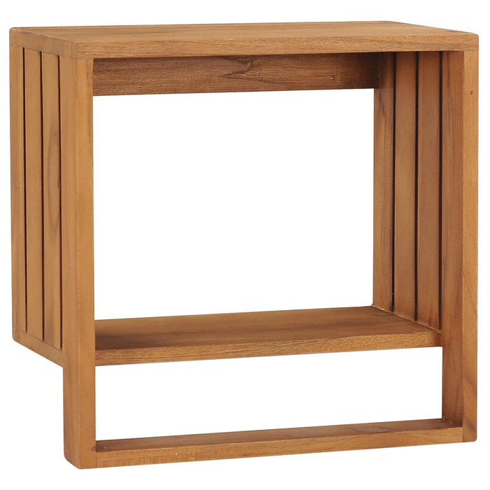 Suport prosoape de perete, 35 x 20 x 35 cm, lemn masiv de tec - WALTI WALTI
