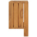 Suport prosoape de perete, 35 x 20 x 35 cm, lemn masiv de tec - WALTI WALTI