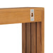 Suport prosoape de perete, 35 x 20 x 35 cm, lemn masiv de tec - WALTI WALTI