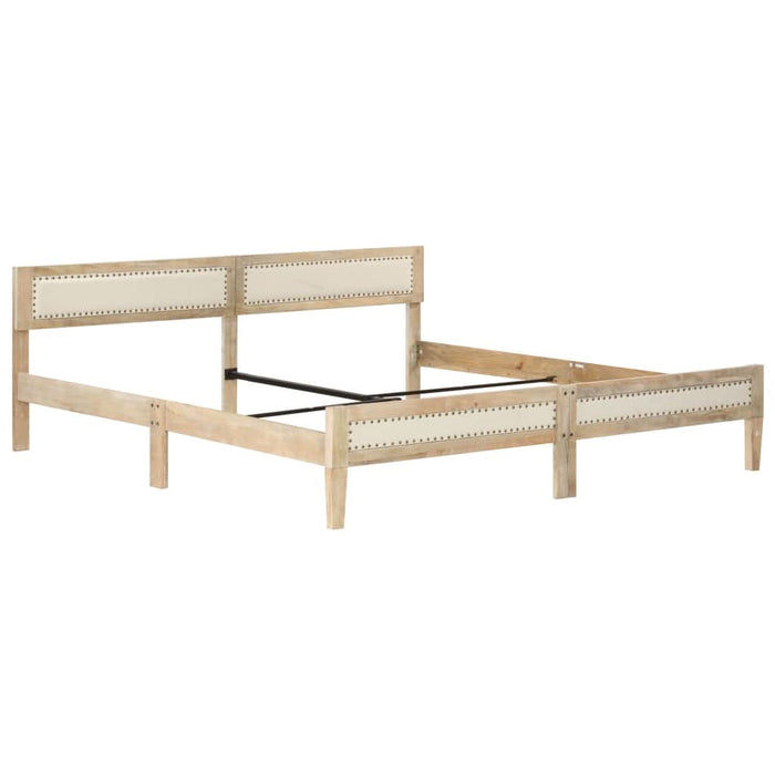 Cadru de pat, lemn masiv de mango, 200 cm - WALTI WALTI