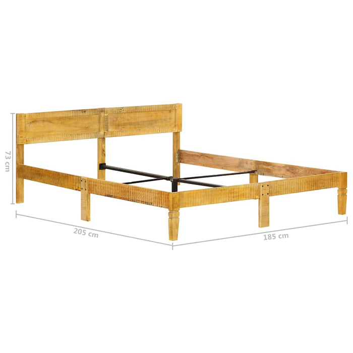 Cadru de pat, 180 cm, lemn masiv de mango - WALTI WALTI