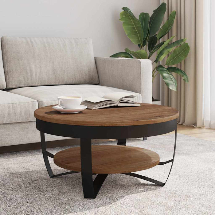 Măsuță de cafea, 65 x 65 x 32 cm, lemn masiv de acacia - WALTI WALTI