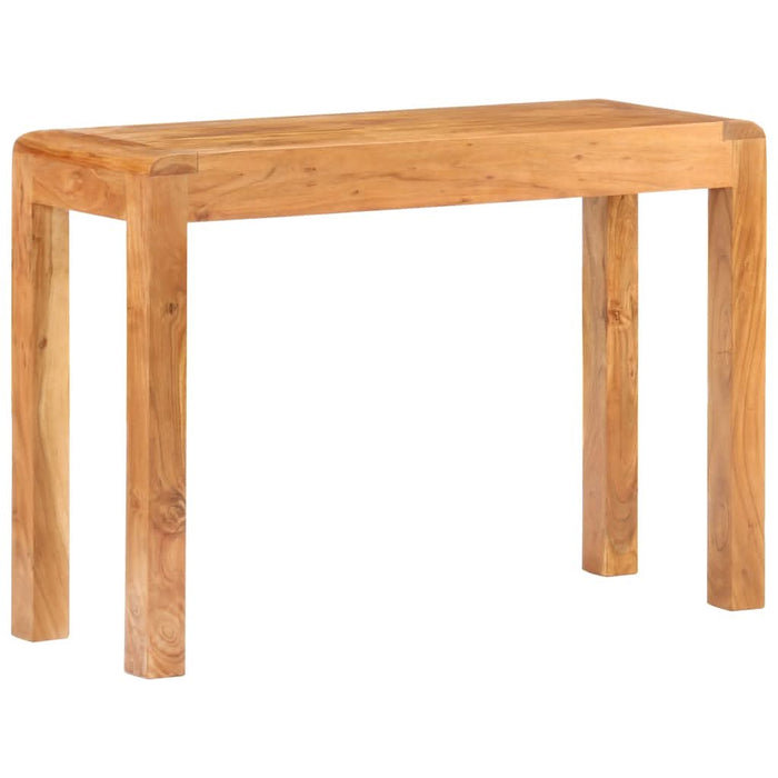 Masă consolă, 110x40x76cm lemn masiv acaciacu finisaj tip miere - WALTI WALTI