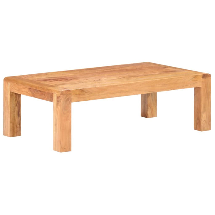 Masă de cafea 110x60x35cm lemn masiv acaciacu finisaj tip miere - WALTI WALTI