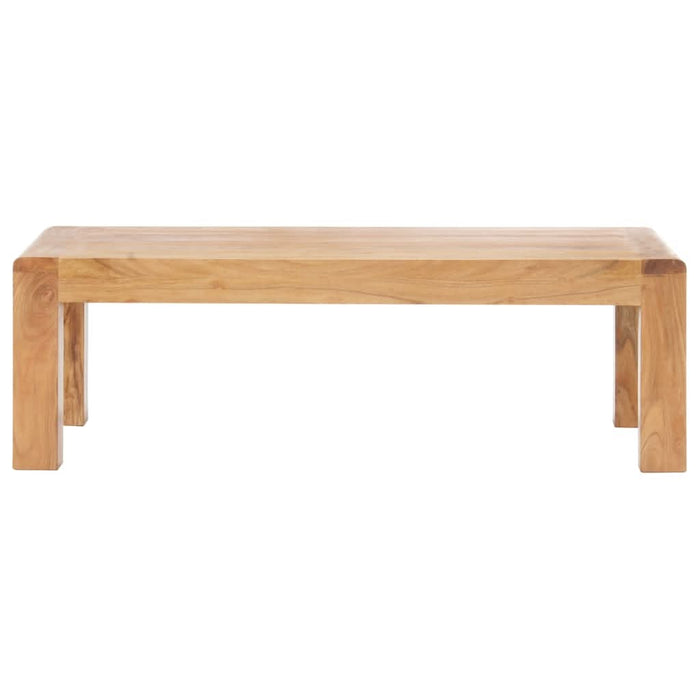 Masă de cafea 110x60x35cm lemn masiv acaciacu finisaj tip miere - WALTI WALTI
