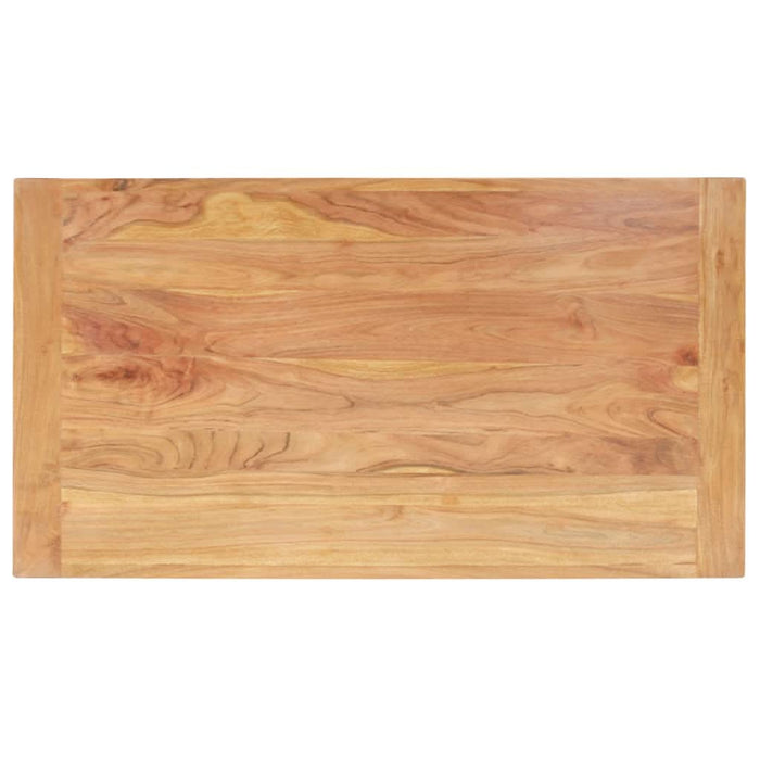 Masă de cafea 110x60x35cm lemn masiv acaciacu finisaj tip miere - WALTI WALTI