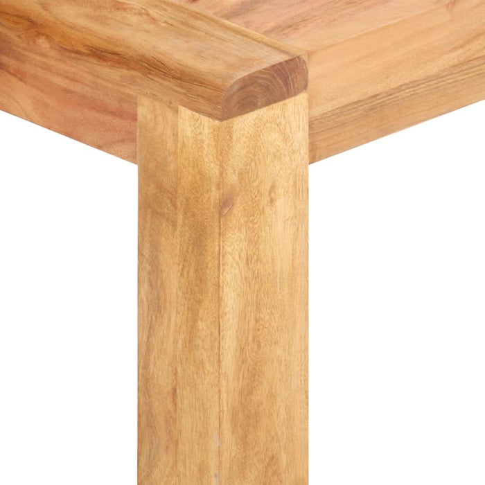 Masă de cafea 110x60x35cm lemn masiv acaciacu finisaj tip miere - WALTI WALTI