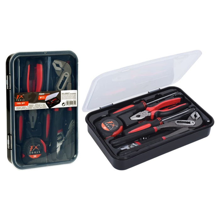 FX-Tools Cutie cu set de scule, 9 piese - WALTI WALTI