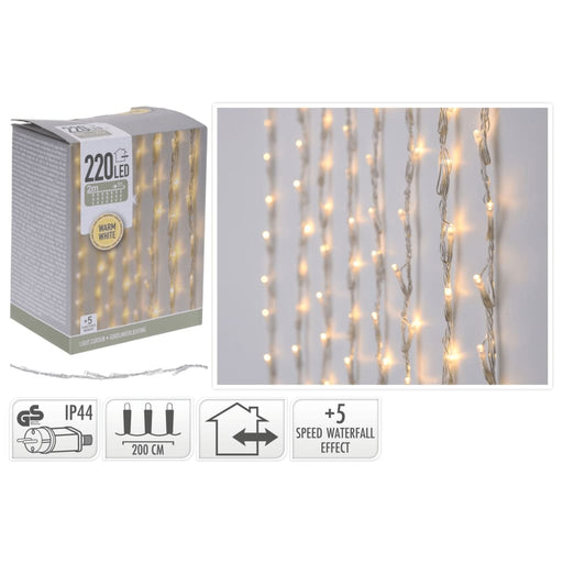 Ambiance Perdea de lumină cu 220 LED-uri - WALTI WALTI