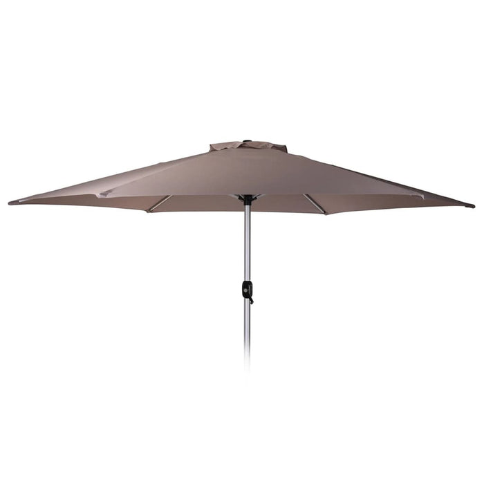 ProGarden Umbrelă de soare Mandi, gri taupe, 270 cm - WALTI WALTI