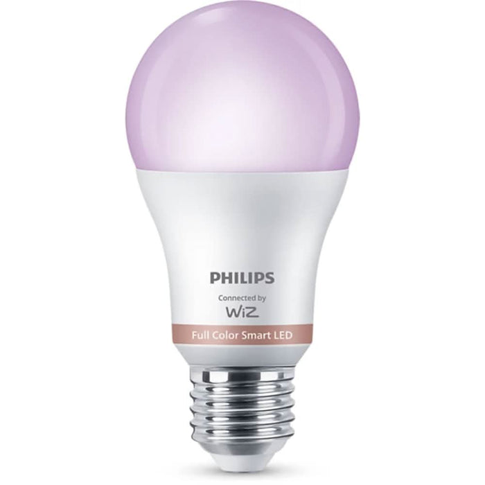 Set 2 becuri LED Smart PHILIPS 8720169171060, E27, 8W, 806lm, lumina rece WALTI