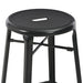 Scaune de bar, 6 buc., negru, oțel - WALTI WALTI