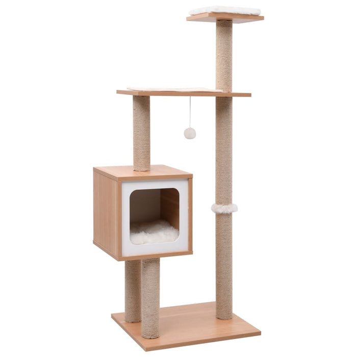 Ansamblu pentru pisici, covoraș din funie de sisal, 123 cm WALTI