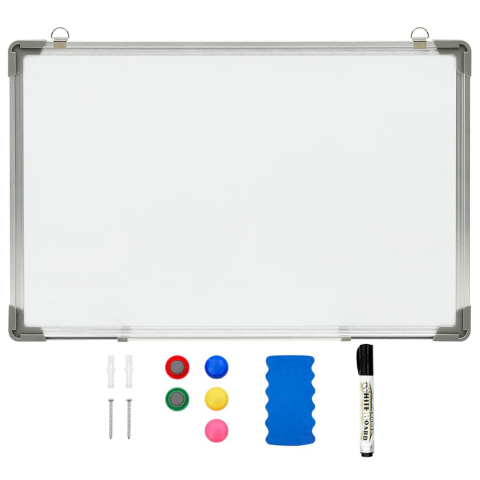Tablă magnetică albă cu ștergere uscată 50x35 cm oțel - WALTI WALTI